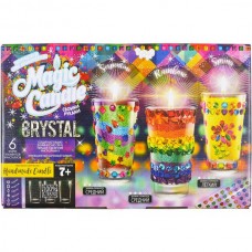 Набір парафінові свічки з кристалами "MAGIC CANDLE CRYSTAL" MgC-02-01