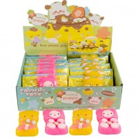 Іграшка-антистрес сквіш 9*6,5*1,5см "Звірятка" 2636-5