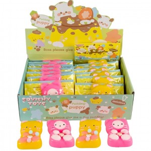 Іграшка-антистрес сквіш 9*6,5*1,5см "Звірятка" 2636-5