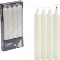 Набір свічок столових 4 шт по 60 г, 19*2,4 см B22060-4/7127-2