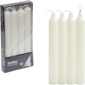 Набір свічок столових 4 шт по 60 г, 19*2,4 см B22060-4/7127-2