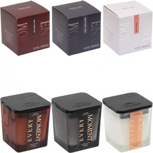 Свічка ароматична 470г "Nordic Home" 8*6*6см у склянці AXW2027-1