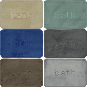 Килимок прямокутний 40*60см "Bath" 2901-30