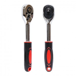 Ключ тріскачковий з реверсом 1/4" 15,5см B2026-1/4