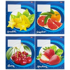 Зошит кольоровий 18 аркушів, лінія 3861