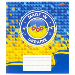 Зошит кольоровий 24 аркуші, лінія 3817N